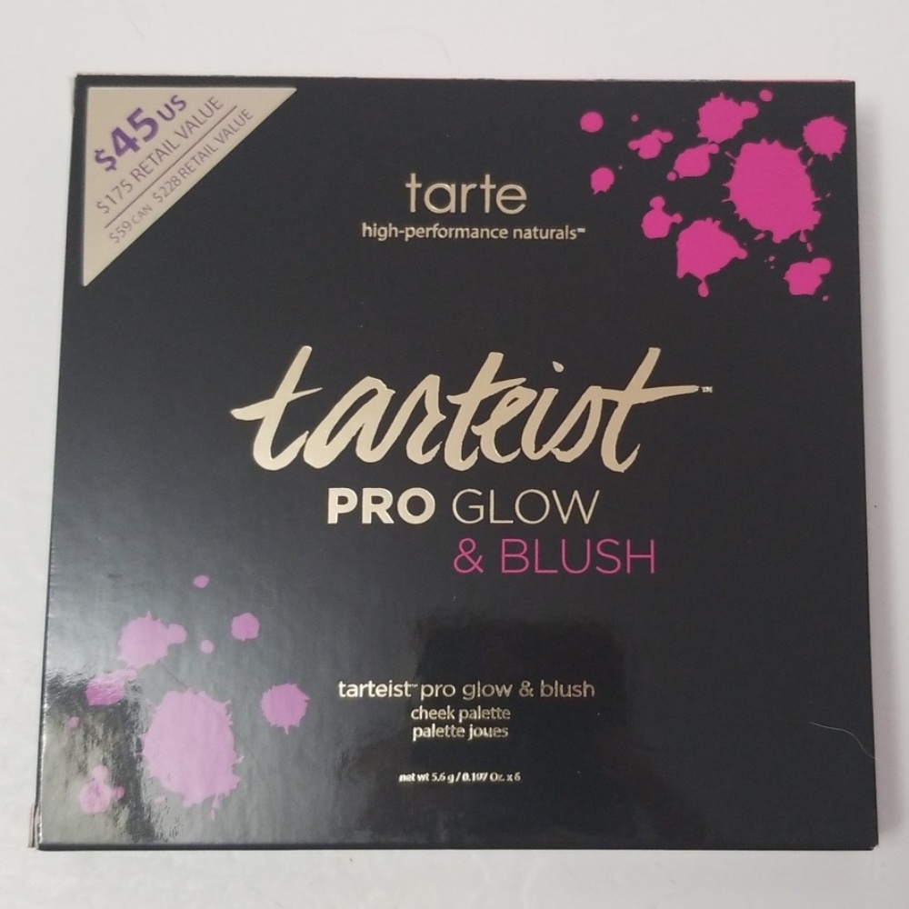 2/$40💜Tarte tarteist ProGlow&Blush Palette